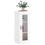 Armario de pared blanco brillante 34,5x34x90 cm de , Aparadores - Ref: Foro24-828926, Precio: 54,55 €, Descuento: %