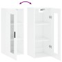 Armario de pared blanco brillante 34,5x34x90 cm de , Aparadores - Ref: Foro24-828926, Precio: 54,55 €, Descuento: %