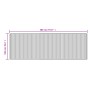Alfombra rectangular bambú marrón oscuro 100x300 cm de , Alfombras - Ref: Foro24-376953, Precio: 38,38 €, Descuento: %