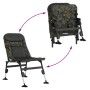 Silla de pesca patas para barro ajustables plegable camuflaje de , Sillas de jardín - Ref: Foro24-4006415, Precio: 87,85 €, D...