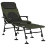 Tumbona de pesca con patas para barro ajustable plegable verde de , Camas para exteriores - Ref: Foro24-4006420, Precio: 177,...