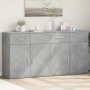 Aparadores 2 uds madera de ingeniería gris hormigón 79x38x80 cm de , Aparadores - Ref: Foro24-3276619, Precio: 199,13 €, Desc...