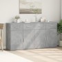 Aparadores 2 uds madera de ingeniería gris hormigón 79x38x80 cm de , Aparadores - Ref: Foro24-3276619, Precio: 199,13 €, Desc...