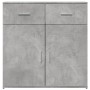 Aparadores 2 uds madera de ingeniería gris hormigón 79x38x80 cm de , Aparadores - Ref: Foro24-3276619, Precio: 199,13 €, Desc...