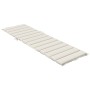 Cojín para tumbona tela crema melange 200x70x4 cm de , Cojines para sillas y sofás - Ref: Foro24-4002522, Precio: 50,36 €, De...