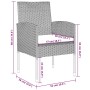 Juego de comedor para jardín 3 piezas negro de , Conjuntos de jardín - Ref: Foro24-3099619, Precio: 207,45 €, Descuento: %
