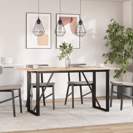 Patas de mesa de comedor estructura O acero 120x60x73 cm de , Patas para mesas - Ref: Foro24-357886, Precio: 96,91 €, Descuen...