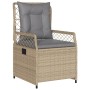 Set comedor de jardín 7 pzas con cojines ratán sintético beige de , Conjuntos de jardín - Ref: Foro24-3263004, Precio: 843,87...
