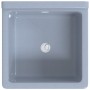 Fregadero lavabo de pared resina gris 40x40x24 cm de , Fregaderos - Ref: Foro24-4002796, Precio: 56,13 €, Descuento: %