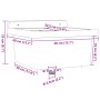Fregadero lavabo de pared resina gris 40x40x24 cm de , Fregaderos - Ref: Foro24-4002796, Precio: 56,13 €, Descuento: %