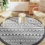 Alfombra de exterior ARAKIL negra Ø200 cm PP de , Protectores para exterior - Ref: Foro24-368516, Precio: 41,45 €, Descuento: %