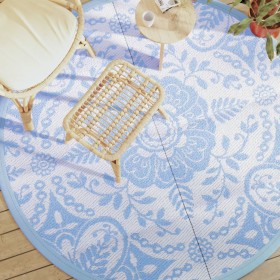 Alfombra de exterior ARAKIL azul bebe Ø200 cm PP de , Protectores para exterior - Ref: Foro24-368500, Precio: 43,26 €, Descue...