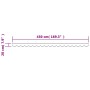 Tela cenefa de toldo de repuesto rayas antracita blanca 4,5 m de , Toldos - Ref: Foro24-367789, Precio: 14,65 €, Descuento: %