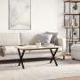 Patas de mesa de centro estructura X acero 90x30x43 cm de , Patas para mesas - Ref: Foro24-357901, Precio: 43,41 €, Descuento: %