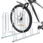 Soporte para 4 bicicletas suelo independiente acero galvanizado de , Bases y soportes para almacenar bicicletas - Ref: Foro24...