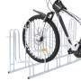 Soporte para 6 bicicletas suelo independiente acero galvanizado de , Bases y soportes para almacenar bicicletas - Ref: Foro24...