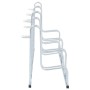 Soporte para 6 bicicletas suelo independiente acero galvanizado de , Bases y soportes para almacenar bicicletas - Ref: Foro24...