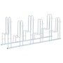 Soporte para 6 bicicletas suelo independiente acero galvanizado de , Bases y soportes para almacenar bicicletas - Ref: Foro24...