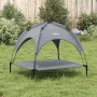 Cama para perros con dosel antracita tela oxford y acero de , Camas para perros - Ref: Foro24-172598, Precio: 40,20 €, Descue...