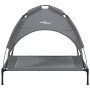 Cama para perros con dosel antracita tela oxford y acero de , Camas para perros - Ref: Foro24-172598, Precio: 40,20 €, Descue...