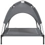Cama para perros con dosel antracita tela oxford y acero de , Camas para perros - Ref: Foro24-172598, Precio: 40,20 €, Descue...