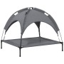 Cama para perros con dosel antracita tela oxford y acero de , Camas para perros - Ref: Foro24-172598, Precio: 40,20 €, Descue...