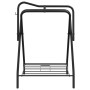 Soporte de montura plegable de pie independiente hierro negro de , Accesorios para sillas de montar - Ref: Foro24-172440, Pre...