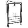 Soporte de montura plegable de pie independiente hierro negro de , Accesorios para sillas de montar - Ref: Foro24-172440, Pre...