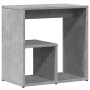 Mesa auxiliar de madera contrachapada gris hormigón 50x30x50 cm de , Mesas auxiliares - Ref: Foro24-840561, Precio: 37,21 €, ...