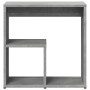 Mesa auxiliar de madera contrachapada gris hormigón 50x30x50 cm de , Mesas auxiliares - Ref: Foro24-840561, Precio: 37,21 €, ...