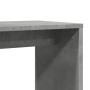 Mesa auxiliar de madera contrachapada gris hormigón 50x30x50 cm de , Mesas auxiliares - Ref: Foro24-840561, Precio: 37,21 €, ...