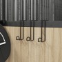 Percheros para colgar bridas 3 unidades acero negro de , Accesorios para riendas de caballos - Ref: Foro24-172463, Precio: 16...