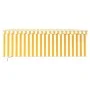 Toldo retráctil manual con persiana amarillo y blanco 4,5x3 m de vidaXL, Toldos - Ref: Foro24-3069318, Precio: 408,57 €, Desc...