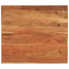 Tablero de mesa rectangular madera maciza acacia 90x80x3,8 cm de , Tableros para mesas - Ref: Foro24-371004, Precio: 134,88 €...