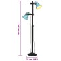 Lámpara de pie azul desgastado 25 W E27 25x25x90/140 cm de , Lámparas - Ref: Foro24-371846, Precio: 124,52 €, Descuento: %