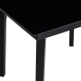 Set de comedor de jardín 7 pzas y cojines ratán sintético negro de , Conjuntos de jardín - Ref: Foro24-3262837, Precio: 778,5...
