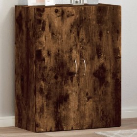 Armario archivador madera ingeniería roble ahumado 60x32x77,5cm de , Armarios archivadores - Ref: Foro24-840769, Precio: 58,4...
