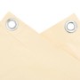 Pantalla de privacidad de balcón PVC crema 800x90 cm de , Paneles de vallas - Ref: Foro24-4005449, Precio: 30,19 €, Descuento: %