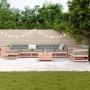 Juego de sofás de jardín 10 pzas madera maciza de abeto Douglas de , Conjuntos de jardín - Ref: Foro24-3250650, Precio: 599,1...