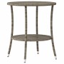 Sillas de jardín reclinables con mesa 2 uds ratán PE gris de , Sillas de jardín - Ref: Foro24-365707, Precio: 293,40 €, Descu...