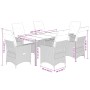 Set comedor de jardín 7 pzas con cojines ratán sintético beige de , Conjuntos de jardín - Ref: Foro24-3276805, Precio: 797,04...