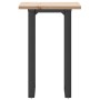 Mesa de comedor marco O madera maciza pino y acero 50x50x75,5cm de , Mesas de cocina y de comedor - Ref: Foro24-3282735, Prec...