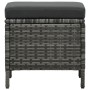 Set de sofás de jardín 4 piezas y cojines ratán sintético gris de , Conjuntos de jardín - Ref: Foro24-48146, Precio: 684,96 €...