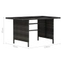 Set de sofás de jardín 4 piezas y cojines ratán sintético gris de , Conjuntos de jardín - Ref: Foro24-48146, Precio: 684,96 €...