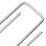 Clavijas de tierra forma U 25 uds acero galvanizado 15x3,5 cm de , Accesorios para tiendas de campaña - Ref: Foro24-4009359, ...