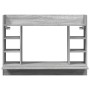 Escritorio de pared madera ingeniería gris Sonoma 105x48x75 cm de , Escritorios - Ref: Foro24-847973, Precio: 78,05 €, Descue...