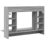 Escritorio de pared madera ingeniería gris Sonoma 105x48x75 cm de , Escritorios - Ref: Foro24-847973, Precio: 78,05 €, Descue...