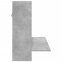 Escritorio de pared madera ingeniería gris hormigón 105x48x75cm de , Escritorios - Ref: Foro24-847971, Precio: 78,55 €, Descu...