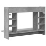 Escritorio de pared madera ingeniería gris hormigón 105x48x75cm de , Escritorios - Ref: Foro24-847971, Precio: 78,55 €, Descu...
