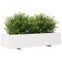 Jardinera de madera maciza de pino blanco 110x40x26,5 cm de , Maceteros y jardineras - Ref: Foro24-847339, Precio: 112,77 €, ...